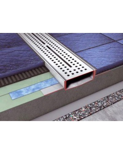 Душевой лоток Tece Drainline 100 601000 прямой без крышки