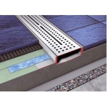 Душевой лоток Tece Drainline 150 601500 прямой без крышки