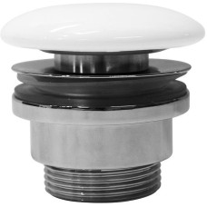 Донный клапан GSI PVC11 click-clack Белый