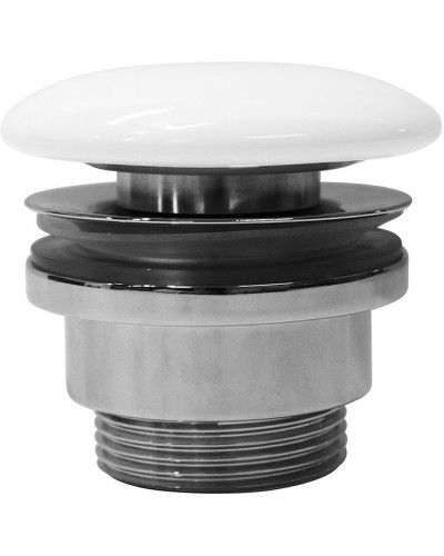 Донный клапан GSI PVC11 click-clack Белый