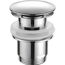 Донный клапан Haiba HB63 click-clack Хром