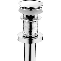 Донный клапан Haiba HB65-2 click-clack Хром