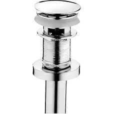 Донный клапан Haiba HB65-2 click-clack Хром