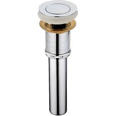 Донный клапан Haiba HB66-2 click-clack Хром