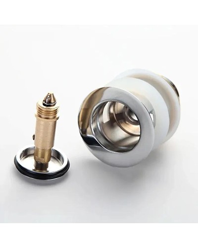 Донный клапан Haiba HB66-2 click-clack Хром