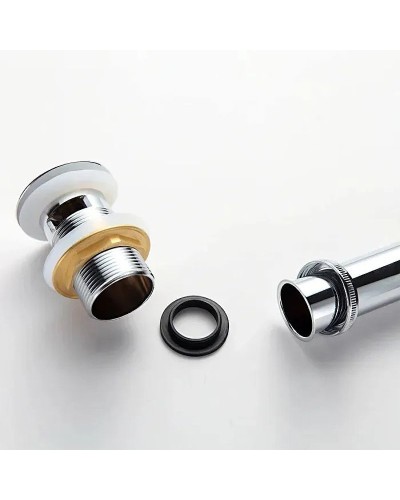 Донный клапан Haiba HB66-2 click-clack Хром