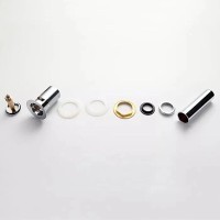 Донный клапан Haiba HB66-2 click-clack Хром