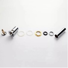 Донный клапан Haiba HB66-2 click-clack Хром