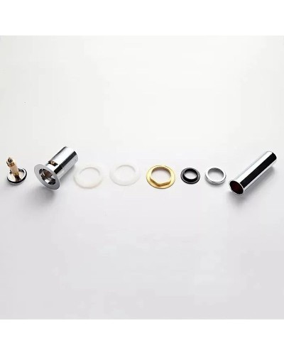 Донный клапан Haiba HB66-2 click-clack Хром