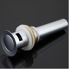 Донный клапан Haiba HB66-2 click-clack Хром