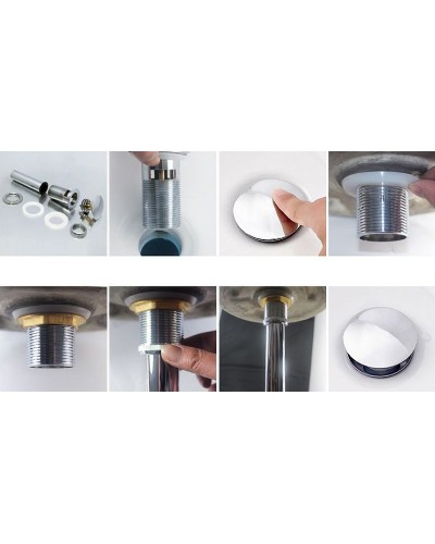 Донный клапан CeramaLux RD001 с переливом