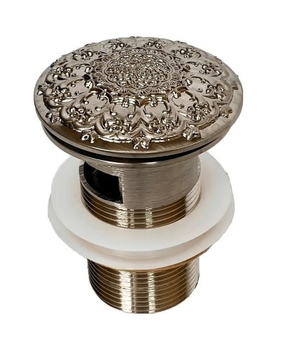 Донный клапан Milacio MC.010.SL click-clack Серебро