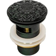 Донный клапан Milacio MC.010.BL click-clack Черный