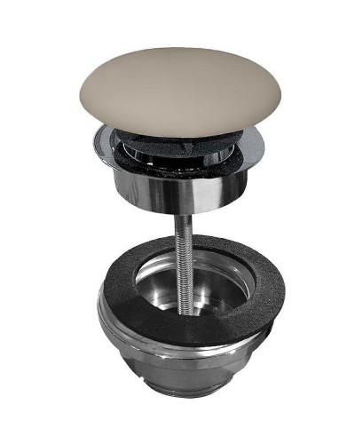 Донный клапан Kerasan Nolita 923381 click-clack Nocciola