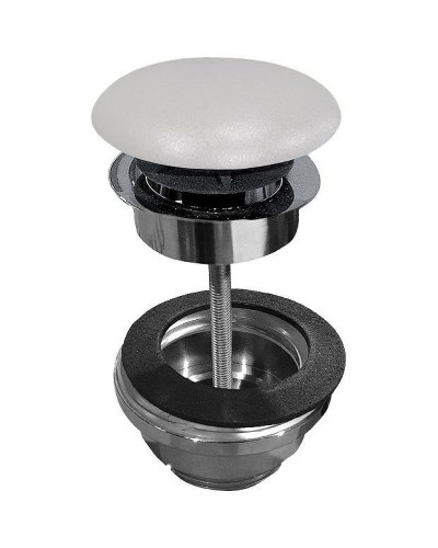 Донный клапан Kerasan Nolita 923359 click-clack Grigio matt