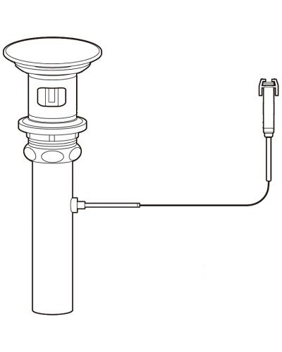Донный клапан Toto TR VM5D419#XW Белый