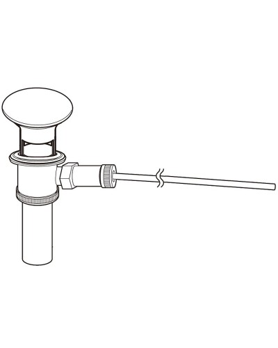 Донный клапан Toto TR VM5D417#XW Белый
