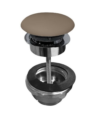 Донный клапан Kerasan Nolita 923388 click-clack Bruno matt