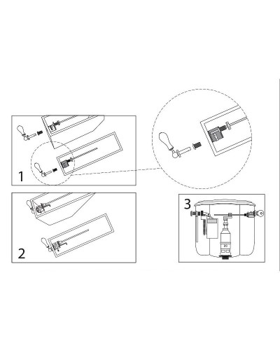 Сливная арматура Kerasan 757091 Золото