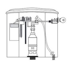 Сливная арматура Kerasan 756990 Хром