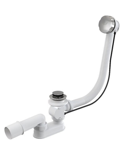 Слив-перелив AM.PM W90A-000-OFI полуавтомат Хром