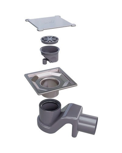 Душевой трап RGW SDR-13 47211311-01 с решеткой Хром