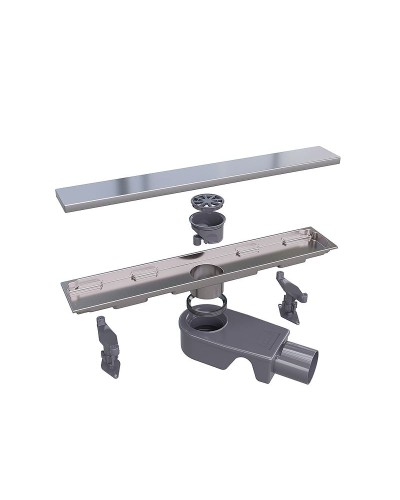 Душевой лоток RGW SDR-22 47212260-01 с двухсторонней решеткой