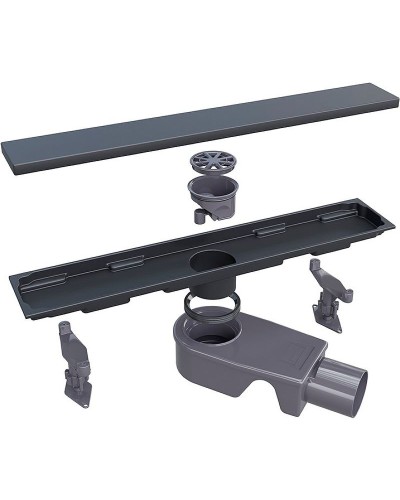 Душевой лоток RGW SDR-22B 47212260-04 с двухсторонней решеткой