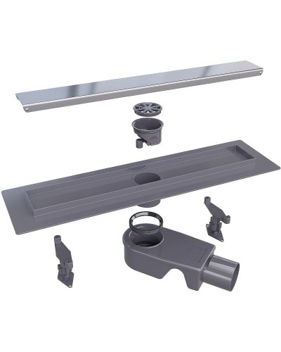 Душевой лоток RGW SDR-31 47213140-01 с решеткой Хром