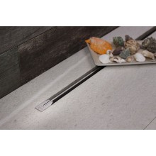 Душевой лоток Pestan Confluo Slim Line 300+ 13100024 с решеткой Хром матовый