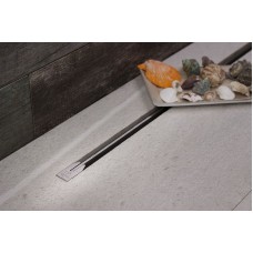 Душевой лоток Pestan Confluo Slim Line 300+ 13100024 с решеткой Хром матовый