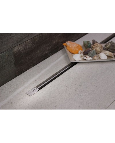 Душевой лоток Pestan Confluo Slim Line 300+ 13100024 с решеткой Хром матовый