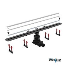 Душевой лоток Pestan Confluo Slim Line 950+ 13000303 с решеткой Хром матовый