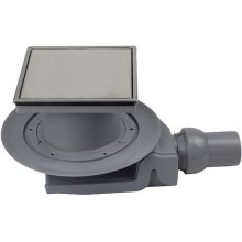 Душевой трап Pestan Confluo Standard 13702566 с двухсторонней решеткой Хром глянцевый / полая под плитку