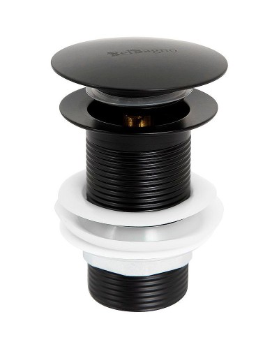 Донный клапан BelBagno BB-SC-NERO Сlick-Сlack Черный матовый
