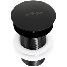 Донный клапан BelBagno BB-SC-NERO Сlick-Сlack Черный матовый