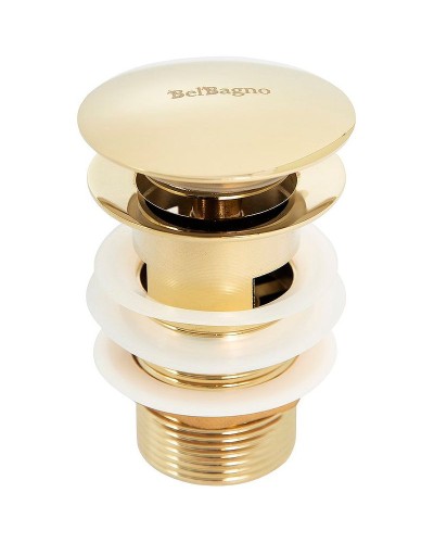 Донный клапан BelBagno BB-SAT-ORO Сlick-Сlack Золото
