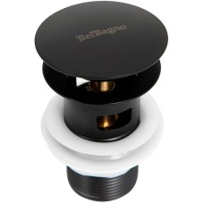 Донный клапан BelBagno BB-SAT-NERO Сlick-Сlack Черный матовый