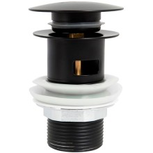 Донный клапан BelBagno BB-SAT-NERO Сlick-Сlack Черный матовый