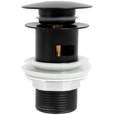 Донный клапан BelBagno BB-SAT-NERO Сlick-Сlack Черный матовый