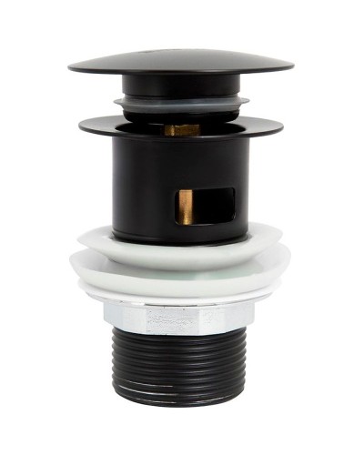 Донный клапан BelBagno BB-SAT-NERO Сlick-Сlack Черный матовый