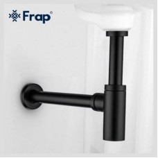 Сифон для раковины Frap F82-7 Черный матовый