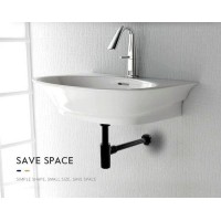 Сифон для раковины Frap F82-7 Черный матовый