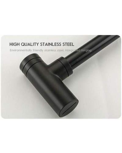 Сифон для раковины Frap F82-7 Черный матовый