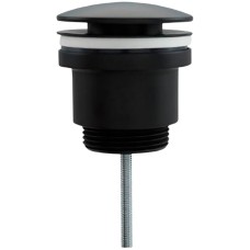 Донный клапан Frap F62-7 click-clack Черный матовый