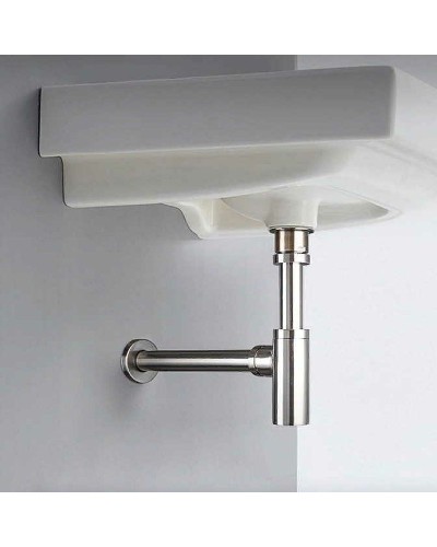 Сифон для раковины Frap F82-5 Нержавеющая сталь