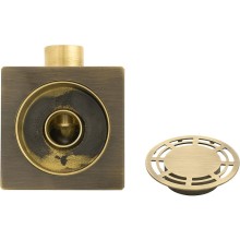 Душевой трап Migliore Ricambi 20207 с решеткой Бронза