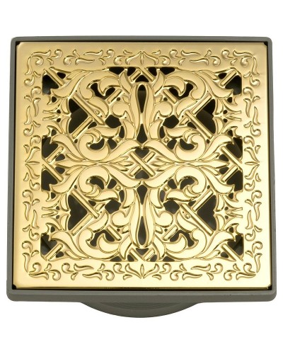 Душевой трап Migliore 112х112 24891 с решеткой Золото