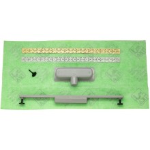 Душевой лоток Migliore 700х40 24898 с решеткой Золото