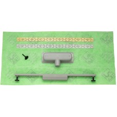 Душевой лоток Migliore 700х40 24898 с решеткой Золото